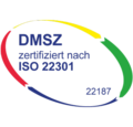 DMSZ zertifiziert nach ISO 22301